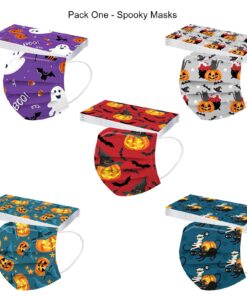 Halloween Print – Kids Disposable Face Mask